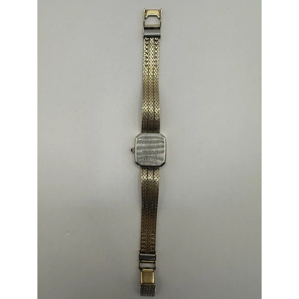 Vintage Lassale Seiko Ladies Dress Watch 1400-6549 New‎ Battery 20MM 7
